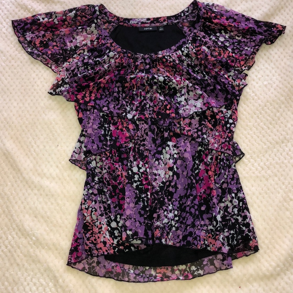 Apt 9 Ruffled Blouse
